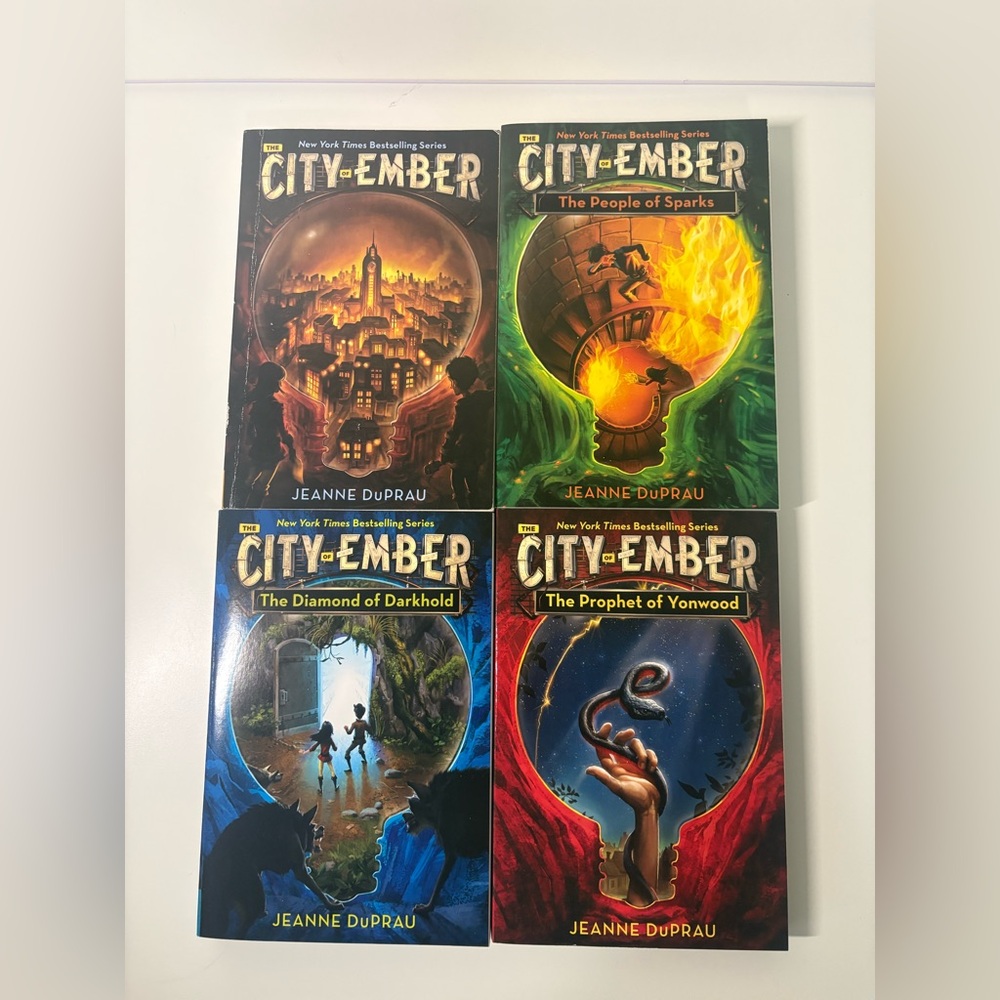 City of Ember series set (4 books)